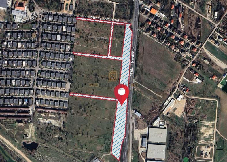 Teren Construcții intravilan de 33185 mp, în 1 Decembrie