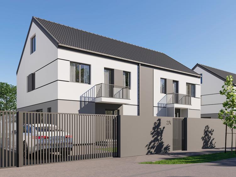 Duplex cu 5 camere cu Teren 348 Mp în Moșnița Nouă