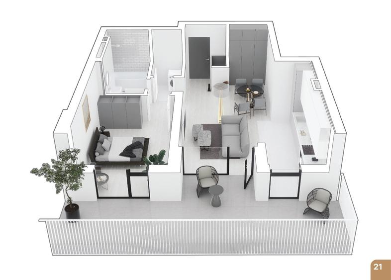 Ultimele apartamente in Sunbelt Sevil-Zona Mehala / Torontalului. - 2