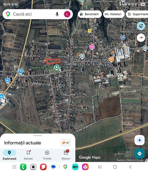 De Vanzare Teren Carcea Stadion - 1