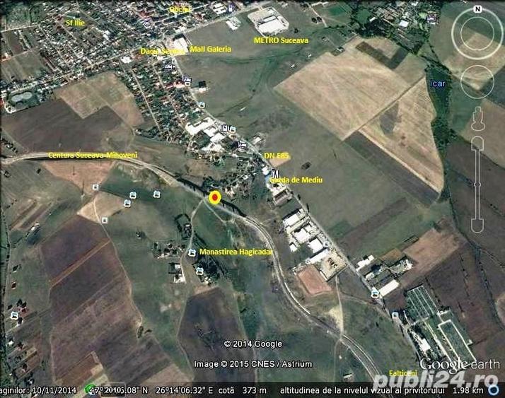 Teren 1538mp langa manastirea Hagicadar si centura Sucevei, Moara - 1