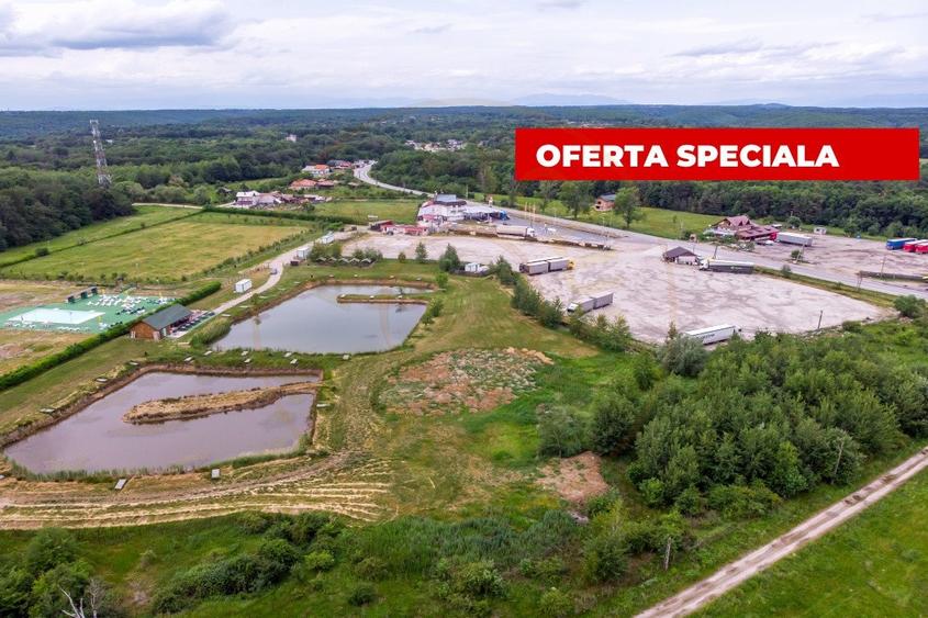 Motel, camping, piscina si lacuri de pescuit pe un teren de 49 285 mp - 2