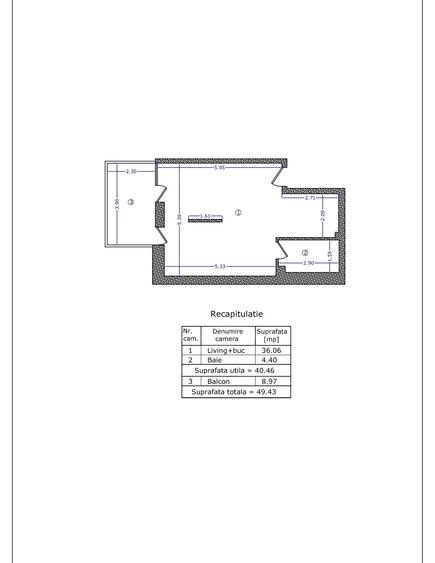 Studio spațios nou cu terasă | Sisești - 15