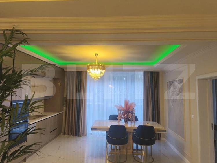 Apartament cu 3 camere decomandat, mobilat în Exterior Nord