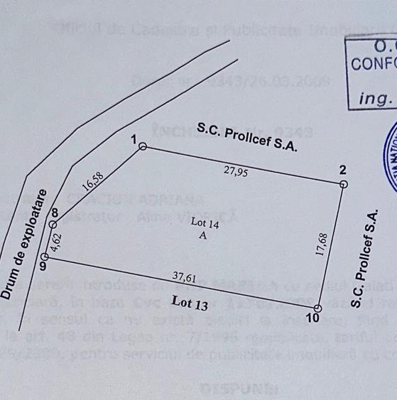 Vind teren proprietate comuna sendreni - 1