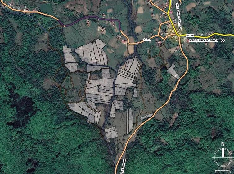 Teren de vanzare in comuna Baicule?ti, sat Valea lui Enache, jude? Arge?. - 10