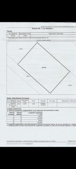 FARA COMISIOANE teren intravilan constructii 1000mp sau 500mp merita vazut - 1