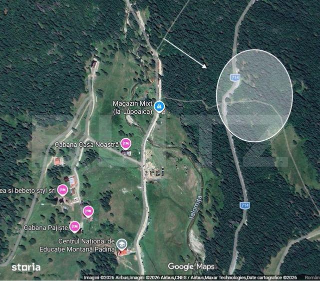 Teren intravilan, 1000 mp, Padina-Parcul Natural Bucegi - 4