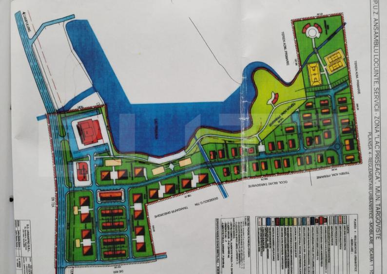 Teren 1150 mp Locuin?e Colective P+3+M Zona Lac Priseaca - 5