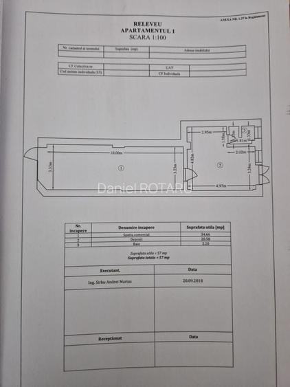 Spatiu comercial in Bartolomeu