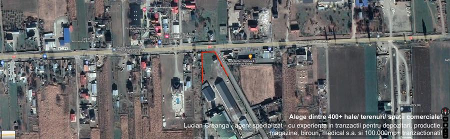 Teren depozitare, showroom, de la 200mp la 2000mp, zona Lukoil, Socar - 1