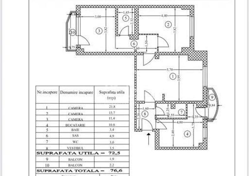 Apartament 3 Camere - Comision 0% - Mall Vitan - 8