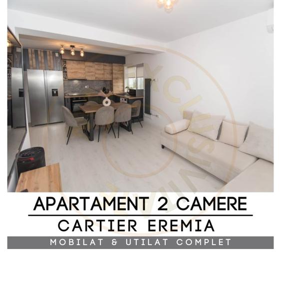 APARTAMENT 2 CAMERE - EREMIA - MOBILAT SI UTILAT - - 1