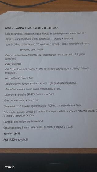 Casa mobilata si utilata, suprafa?a 70 mp, teren 1760 mp - 9