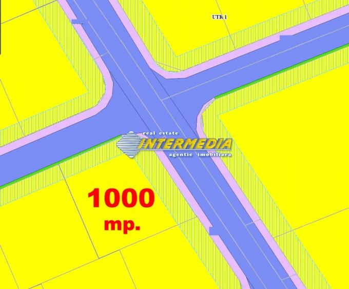 Teren intravilan de vanzare in Alba Iulia 1000 mp cu toate utilitatile - 2