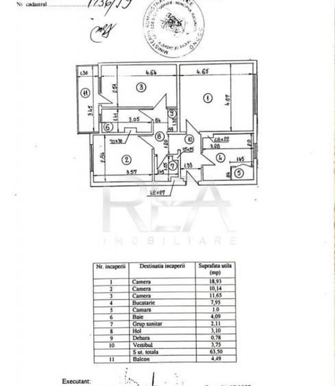 Apartament cu 3 camere in cartierul Fizicienilor - 1