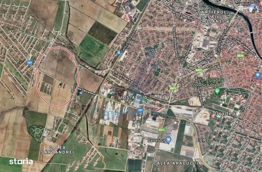 Teren intravilan de vanzare, Oradea, Bihor,Gaminvest,V2432A - 1