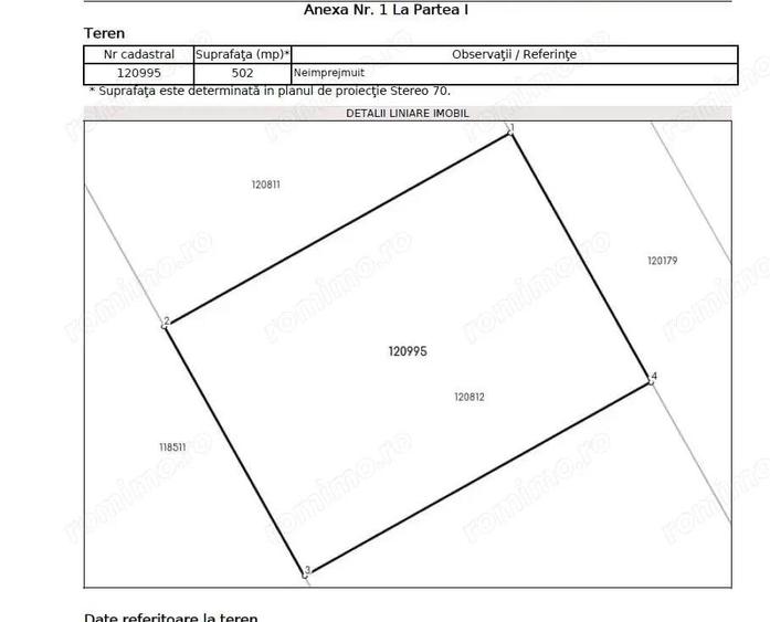 Cobeanca PRIMARIE Ogorului - Loturi 500 - 1100 mp - PRET DE LA 70E/MP - 14
