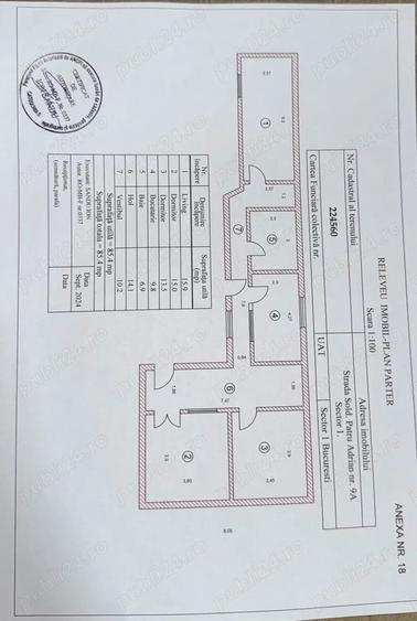 Teren + casa de vanzare - 2