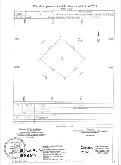 Vand teren intravilan - intrare in Svinita, Clisura Dunarii, utilitati - 9