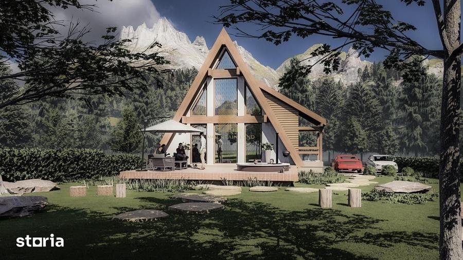 Casa noua in faza de proiect | A-frame | ideala investitie | Rasnov - 5