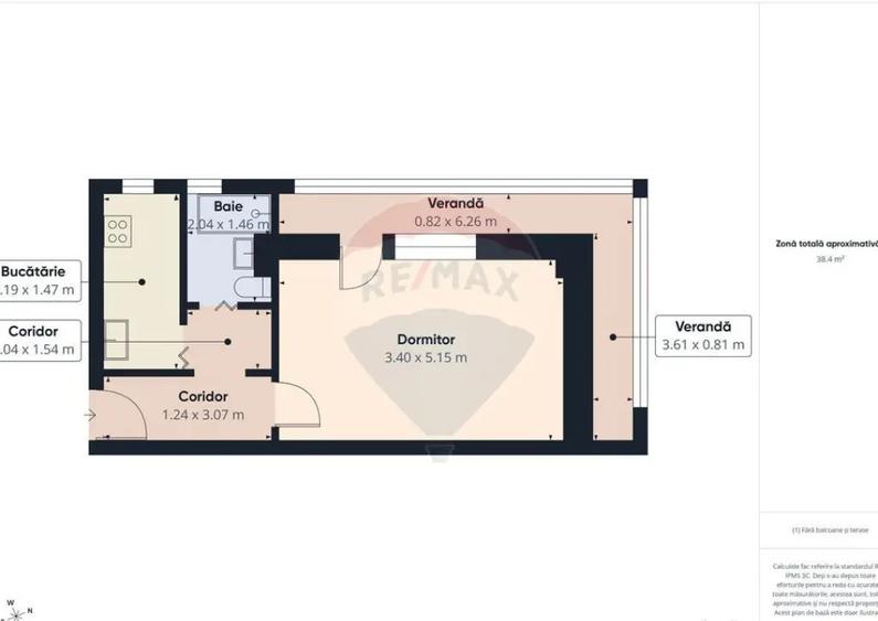 Garsoniera de inchiriat in zona Pantelimon - 11