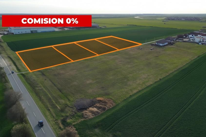 Sanandrei - Comision 0% - Loturi Industrial: 1200 mp - P.U.Z. - utilit.complete - 1