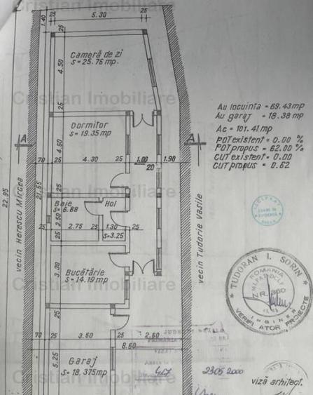 Casa 3 camere,decomandata, construcie anul 2000,Centru - 9