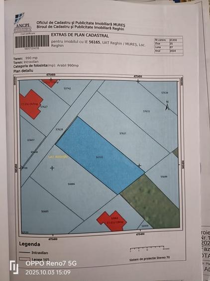 Teren de vanzare 1000 mp cu autorizatie de constructie - 3
