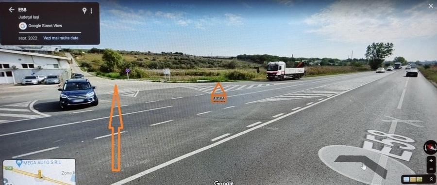 Teren intravilan industrial - 3455 mp - 20655 mp , Zona Metro , E 58 - Miroslava - 1