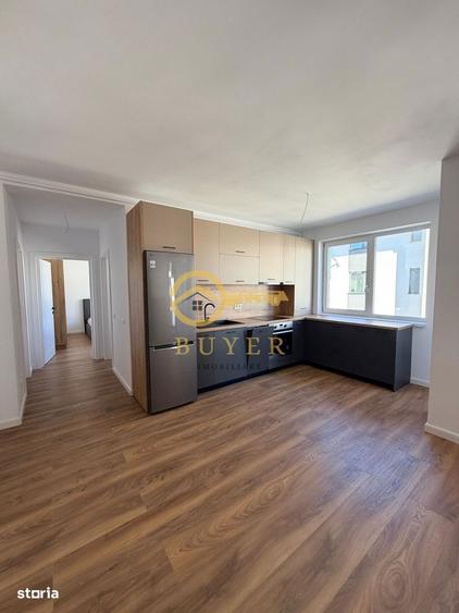 Apartament cu 3 cam NOU- Mobilat si utilat- Etaj 1 - 1