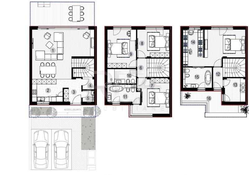 Casa, Green Lake, Grivita