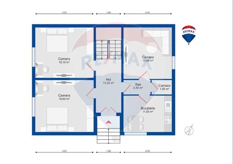 De vânzare Casā + Teren 1054 mp, în Sȃnmartin - 12