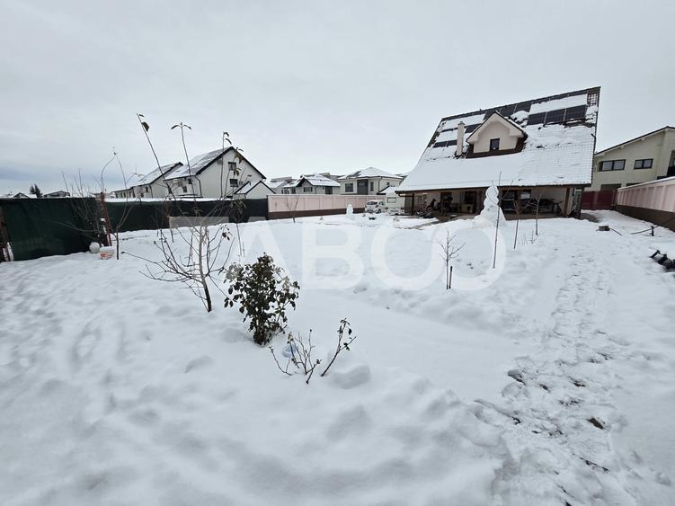 Casa individuala de vanzare teren 852 mp 5 camere 2 bai Selimbar Sibiu - 25