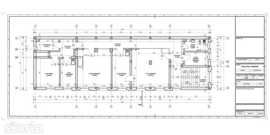 Vanzare imobil D+P+2+M Sebastian LIDL ideal clinica/birouri/rezidenta - 11