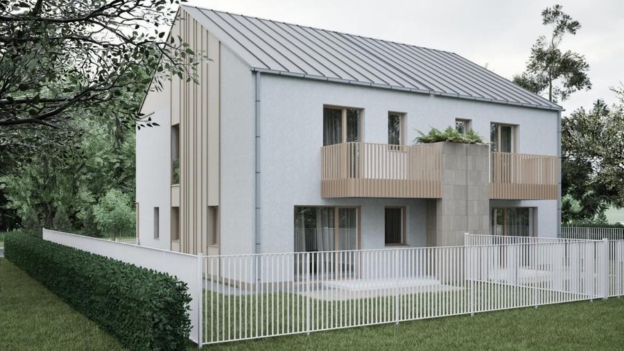 Duplex cu 4 camere cu Canalizare în Popești