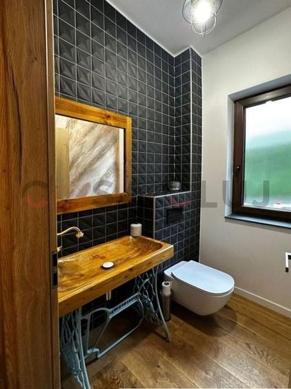 Apartament pe 2 nivele la vilă + Curte, Piscină, Saună și garaj, Gruia!! - 12