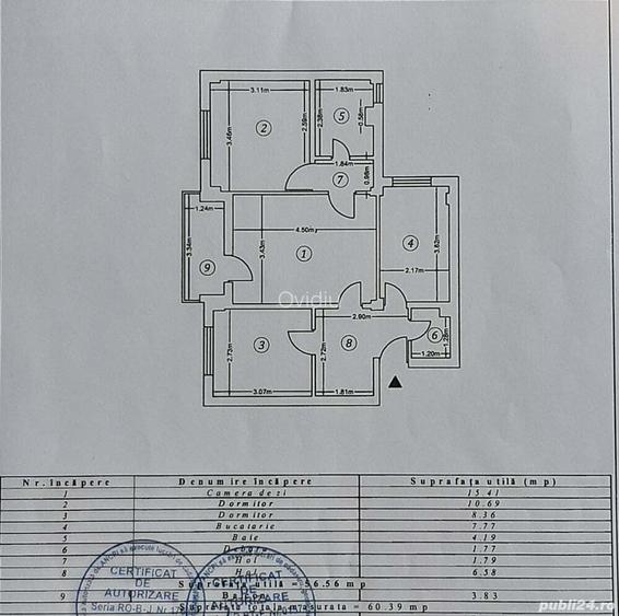 Apartament 3 camere(zona Lic.Eminescu) Apartament 3 camere(zona Lic.Eminescu)