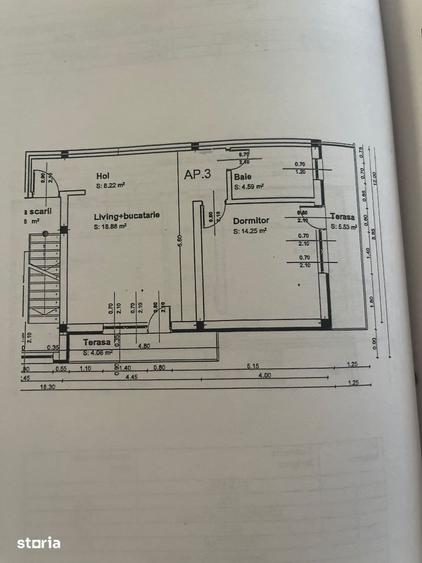 Apartament cu 2 camere în Central