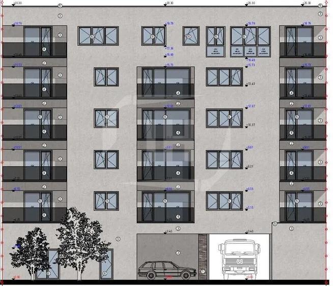 Apartament 3 camere, intermediar,parcare, terasa, zona Piata Abator - 2