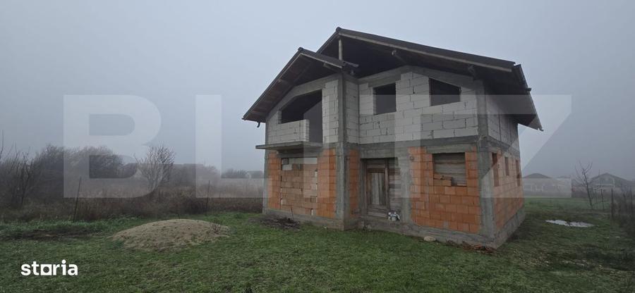 Casa la rosu, P+M, 4 camere, 400 mp teren, Simnicul de Jos - 8