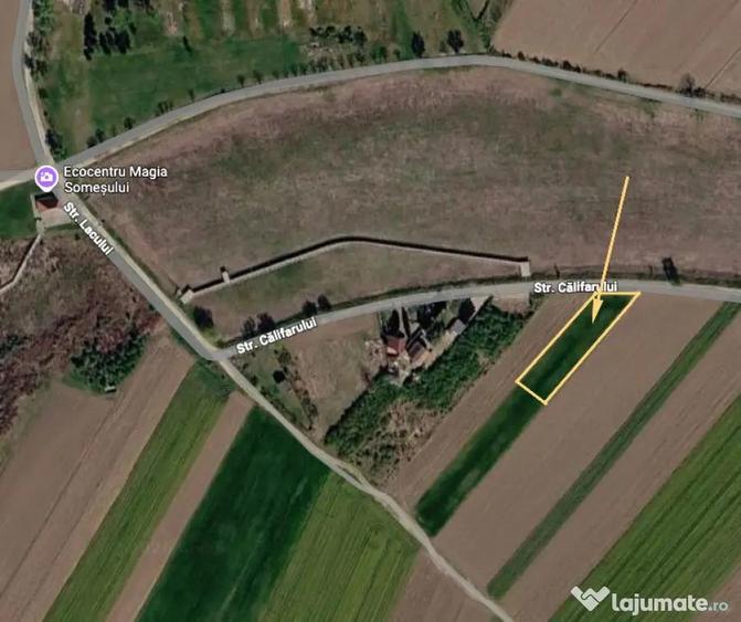 Teren de 2500 mp, în Odoreu