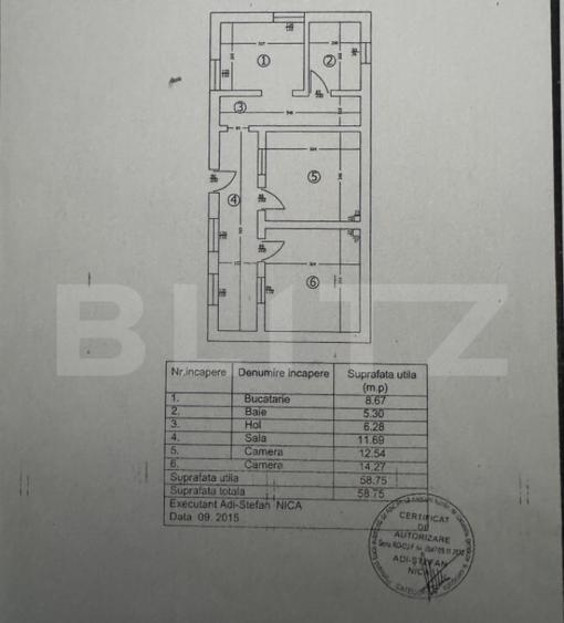 Casa parter, 58.75 mp, cartier Brestei - 14