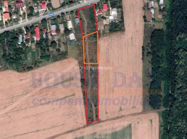 Vanzare teren intravilan Ciolpani, 1500 mp, toate utilitatile