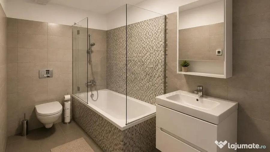 Apartament cu 2 camere semidecomandat în Nordului