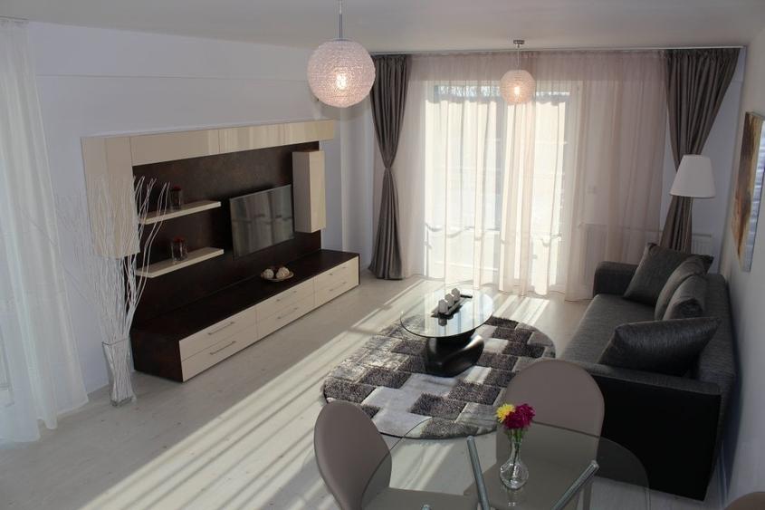 Apartament 2 camere zona Otopeni (Aeroport) bloc NOU, Mobilata-Utilata MODERN - 1