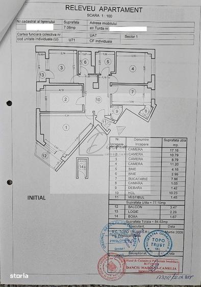 Apartament cu 4 camere decomandat, mobilat în Grivița