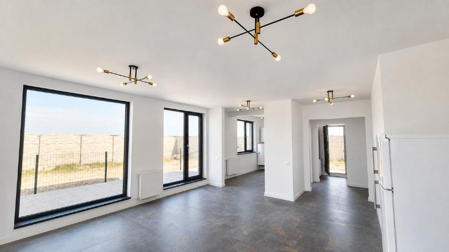 Duplex cu 5 camere cu Teren 350 Mp în Săftica