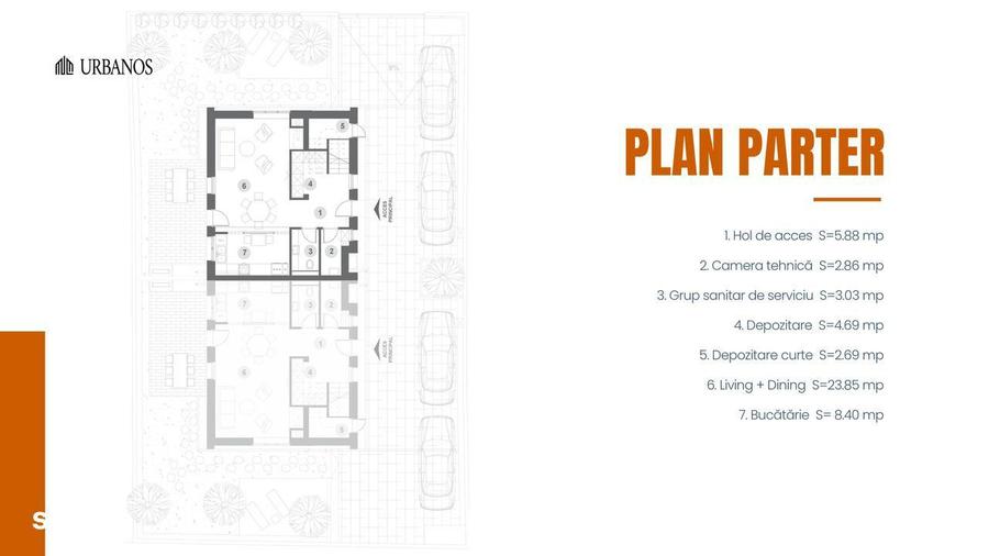 Vand Duplex cu 3 Dormitoare si Curte Privata - Bucurestii Noi - 3