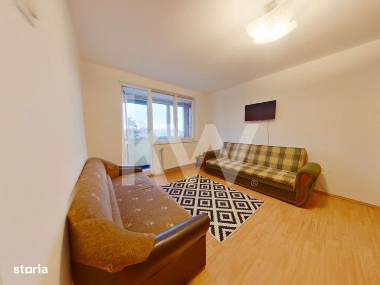 Inchiriere apartament 2 camere, mobilat si utilat + balcon de 11mp - z - 10